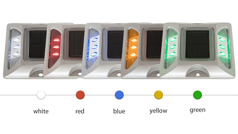 Raised LED Solar Cat Eyes With Cheap Price COLOR